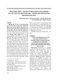 Tình trạng đông - cầm máu ở bệnh nhân β-Thalassemia sau cắt lách tại Viện Huyết học – Truyền máu Trung ương giai đoạn 2022-2023