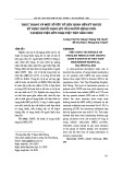 Thực trạng và một số yếu tố liên quan đến kỹ thuật sử dụng thuốc dạng hít của người bệnh COPD tại Bệnh viện Hữu nghị Việt Tiệp năm 2022