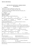 Đề cương ôn tập giữa học kì 2 môn Hóa học lớp 11 năm 2022-2023 - Trường THPT Phú Bài