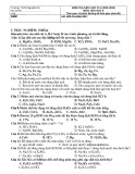 Đề thi giữa học kì 1 môn Hóa học lớp 9 năm 2023-2024 có đáp án - Trường THCS Nguyễn Du, Hội An