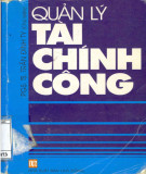 Tài chính công - Nghiên cứu và quản lý: Phần 1