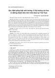 Quy định pháp luật môi trường về thị trường các-bon và những thách thức khi triển khai tại Việt Nam