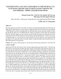 Giải pháp nâng cao chất lượng dịch vụ thẻ tín dụng của Ngân hàng thương mại cổ phần Sài Gòn Thương Tín Sacombank – Phòng giao dịch Thanh Đa