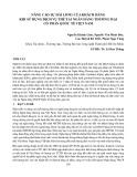 Nâng cao sự hài lòng của khách hàng khi sử dụng dịch vụ thẻ tại Ngân hàng thương mại cổ phần Quốc tế Việt Nam