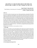 Ảnh hưởng của truyền miệng điện tử đến hình ảnh thương hiệu: nghiên cứu thực nghiệm tại Việt Nam