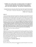 Nghiên cứu sự hài lòng của khách hàng về ví điện tử tại Ngân hàng thương mại cổ phần Ngoại thương Việt Nam (Vietcombank) – Chi nhánh Tân Bình Dương