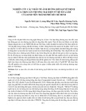 Nghiên cứu các nhân tố ảnh hưởng đến quyết định lựa chọn sàn thương mại điện tử để mua sắm của sinh viên Thành phố Hồ Chí Minh