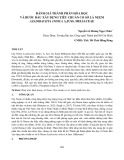 Đánh giá thành phần hóa học và bước đầu xây dựng tiêu chuẩn cơ sở lá Neem Azadirachta Indica A.Juss. Meliaceae