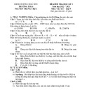 Đề thi học kì 1 môn Vật lý lớp 9 năm 2022-2023 có đáp án - Trường THCS Nguyễn Trung Trực, Châu Đức
