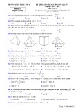 Đề thi KSCL môn Toán lớp 11 năm 2021-2022 (Lần 1) - Trường THPT Triệu Sơn 4, Thanh Hóa