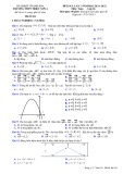 Đề thi KSCL môn Toán lớp 10 năm 2021-2022 (Lần 1) - Trường THPT Triệu Sơn 4, Thanh Hóa