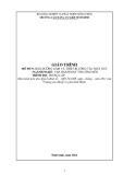 Giáo trình Bảo dưỡng gầm và thiết bị công tác máy xúc (Nghề: Vận hành máy thi công nền - Trung Cấp) - Trường Cao đẳng Cơ giới Ninh Bình (2021)