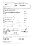 Đề thi học kì 1 môn Toán lớp 7 năm 2022-2023 có đáp án - Trường THCS Phan Bội Châu, Hiệp Đức