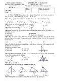 Đề thi học kì 2 môn Toán lớp 7 năm 2022-2023 có đáp án - Trường THCS Phan Bội Châu, Hiệp Đức