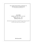 Giáo trình Giải phẫu sinh lý vật nuôi (Nghề: Chăn nuôi thú y - Trung cấp) - Trường Trung cấp Trường Sơn, Đắk Lắk