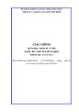 Giáo trình Kinh tế vĩ mô (Nghề: Kế toán doanh nghiệp - Cao đẳng) - Trường Cao đẳng Cơ giới Ninh Bình (2021)