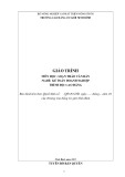 Giáo trình Soạn thảo văn bản (Nghề: Kế toán doanh nghiệp - Cao đẳng) - Trường Cao đẳng Cơ giới Ninh Bình (2021)