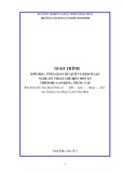 Giáo trình Tổng quan du lịch và khách sạn (Nghề: Kỹ thuật chế biến món ăn - CĐ/TC) - Trường Cao đẳng Cơ giới Ninh Bình (2021)