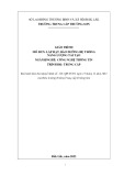 Giáo trình Lắp đặt, bảo dưỡng hệ thống năng lượng tái tạo (Nghề: Công nghệ thông tin - Trung cấp) - Trường Trung cấp Trường Sơn, Đắk Lắk