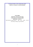 Giáo trình Kế toán quản trị (Nghề: Kế toán doanh nghiệp - Cao đẳng) - Trường Cao đẳng Cơ giới Ninh Bình (2021)