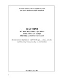 Giáo trình Phát triển cộng đồng (Nghề: Công tác xã hội - CĐ/TC) - Trường Cao đẳng Cơ giới Ninh Bình (2021)