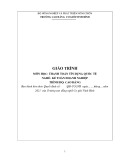 Giáo trình Thanh toán tín dụng quốc tế (Nghề: Kế toán doanh nghiệp - Cao đẳng) - Trường Cao đẳng Cơ giới Ninh Bình (2021)