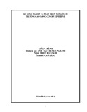 Giáo trình Anh văn chuyên ngành (Nghề: Bảo trì hệ thống thiết bị cơ khí - Cao đẳng) - Trường Cao đẳng Cơ giới Ninh Bình (2021)