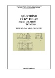 Giáo trình Vẽ kỹ thuật (Trình độ: CĐ/TC) - Trường Cao đẳng Cơ giới Ninh Bình (2021)