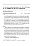 Đặc điểm lâm sàng, cận lâm sàng và một số yếu tố liên quan đến cơn động kinh sớm sau đột quỵ não trên lều