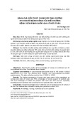 Đánh giá kiến thức chăm sóc dinh dưỡng cho người bệnh bỏng của điều dưỡng Bệnh viện Bỏng Quốc gia Lê Hữu Trác