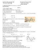 Đề cương ôn tập học kì 1 môn Vật lí lớp 11 năm 2023-2024 - Trường THPT Phạm Phú Thứ