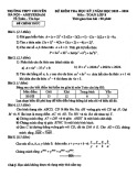 Đề thi học kì 1 môn Toán lớp 8 năm 2023-2024 - Trường THPT chuyên Hà Nội, Amsterdam
