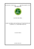 Luận án Tiến sĩ Di truyền và chọn giống vật nuôi: Chọn tạo dòng lợn nái ông bà từ nguồn gen lợn landrace và yorkshire nhập nội