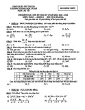Đề thi học kì 1 môn Toán lớp 8 năm 2023-2024 - Trường THCS Ngô Tất Tố, Phú Nhuận