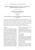 Nghiên cứu thành phần hóa học của thân và lá cây Trứng cuốc (Stixis lour) họ Màn màn (Capparaceae)