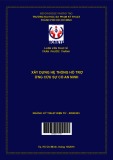 Luận văn Thạc sĩ Kỹ thuật điện tử: Xây dựng hệ thống hỗ trợ ứng cứu sự cố an ninh