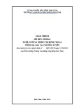 Giáo trình Nuôi gà (Nghề: Nuôi và phòng trị bệnh cho gà - Cao đẳng) - Trường Cao đẳng Cộng đồng Kon Tum