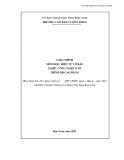 Giáo trình Điện tử cơ bản (Nghề: Công nghệ ô tô - Cao đẳng) - Trường Cao đẳng Cộng đồng Kon Tum