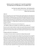 Pháp luật về lao động nữ và quyền lợi trong kỳ nghỉ thai sản theo Bộ luật lao động 2019