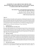 Ảnh hưởng của đặc điểm sử dụng phương tiện truyền thông đối với sự hài lòng và lòng trung thành của khách hàng đối với Kichi Kichi