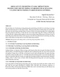 Khảo sát về ảnh hưởng của đặc điểm sử dụng phương tiện truyền thông xã hội đối với sự hài lòng và lòng trung thành của khách hàng Lotteria