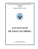 Giáo trình Kế toán tài chính 1 - Trường Cao đẳng Công nghệ TP HCM