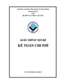 Giáo trình Kế toán chi phí - Trường Cao đẳng Công nghệ TP HCM