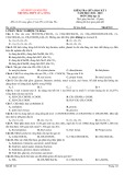 Đề thi giữa học kì 1 môn Hóa học lớp 12 năm 2022-2023 - Trường THPT Cửa Tùng, Quảng Trị