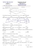 Đề thi học kì 1 môn Toán lớp 12 năm 2023-2024 có đáp án - Trường THPT Thạch Bàn, Hà Nội