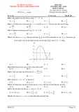 Đề thi học kì 1 môn Toán lớp 12 năm 2023-2024 có đáp án - Trường TH, THCS, THPT Đại học Hà Tĩnh