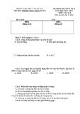 Đề thi giữa học kì 2 môn Vật lí lớp 8 năm 2022-2023 có đáp án - Trường PTDTBT THCS Khao Mang
