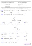 Đề thi học kì 1 môn Toán lớp 12 năm 2023-2024 - Trường THPT Phạm Thành Trung, Tiền Giang