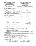 Đề thi học kì 1 môn Toán lớp 7 năm 2023-2024 có đáp án - Phòng GD&ĐT huyện Ứng Hòa