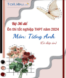 Bộ 36 đề ôn thi tốt nghiệp THPT năm 2024 môn Tiếng Anh (Có đáp án)